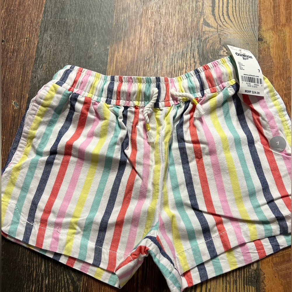 NWT Carter’s Girls…Size 7 Shorts